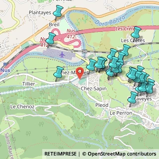 Mappa Chez Machet, 11020 Fénis AO, Italia (0.58889)