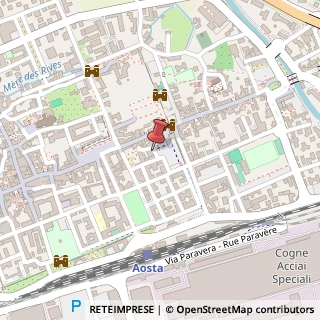 Mappa RUE DE LA P. Pretorienne, 19 (2? Piano), 11100 Aosta AO, Italia, 11100 Aosta, Aosta (Valle d'Aosta)