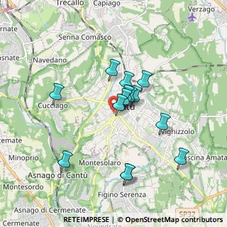 Mappa Corso Unità D'Italia, 22063 Cantù CO, Italia (1.52214)