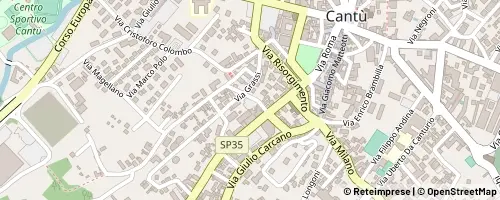 Mappa Cantù
