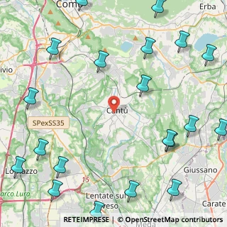 Mappa Piazza Martiri di Belfiore, 22063 Cantù CO, Italia (6.521)