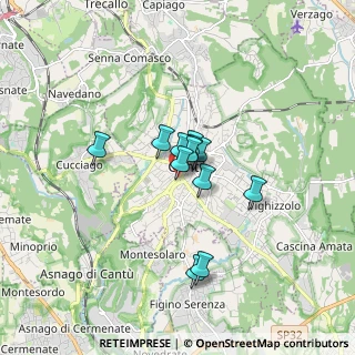 Mappa Piazza Martiri di Belfiore, 22063 Cantù CO, Italia (1.02)