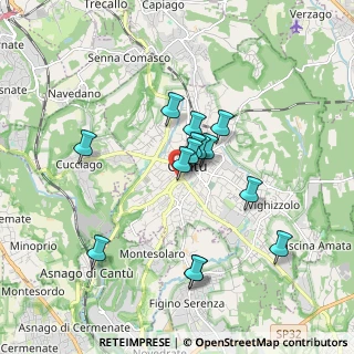 Mappa Piazza Martiri di Belfiore, 22063 Cantù CO, Italia (1.49286)