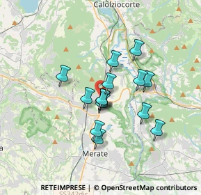 Mappa Via Stoppani, 23887 Olgiate Molgora LC, Italia (2.54067)