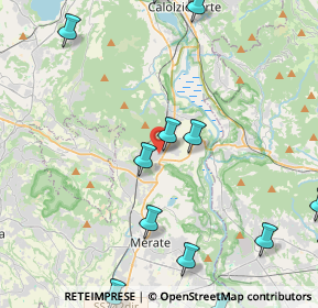 Mappa Via Stoppani, 23887 Olgiate Molgora LC, Italia (6.134)