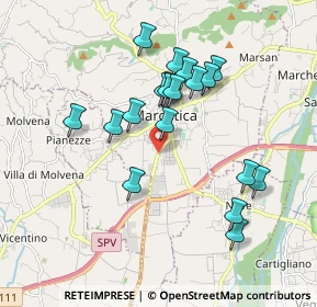 Mappa Via Europa, 36063 Marostica VI, Italia (1.66947)