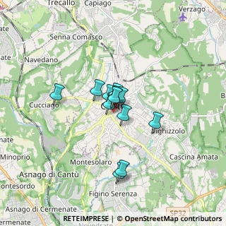 Mappa Via Enrico Brambilla, 22063 Cantù CO, Italia (1.01417)
