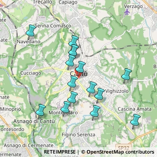 Mappa Via Enrico Brambilla, 22063 Cantù CO, Italia (1.84267)