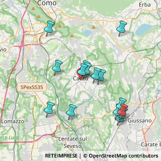 Mappa Via Enrico Brambilla, 22063 Cantù CO, Italia (3.86867)