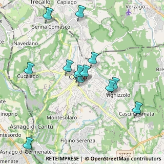 Mappa Via Filippo Andina, 22063 Cantù CO, Italia (1.81154)
