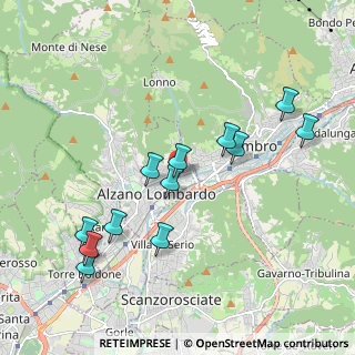 Mappa Via Cavour, 24022 Alzano Lombardo BG, Italia (1.97)
