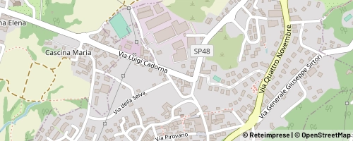 Mappa Barzanò