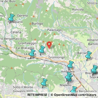 Mappa Via Belvedere, 24030 Palazzago BG, Italia (3.32)