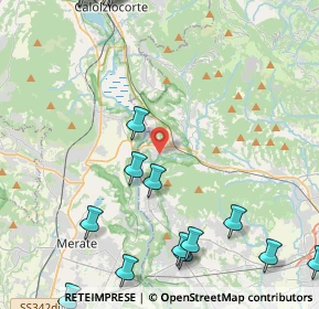 Mappa Via delle Industrie, 24034 Cisano Bergamasco BG, Italia (6.5625)