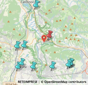 Mappa Via delle Industrie, 24034 Cisano Bergamasco BG, Italia (5.31455)