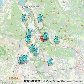 Mappa Via delle Industrie, 24034 Cisano Bergamasco BG, Italia (3.75786)