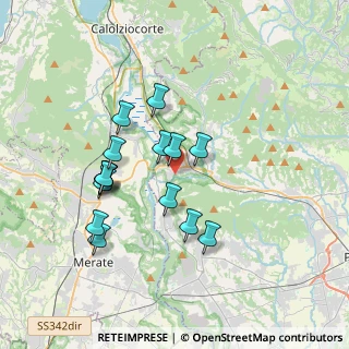 Mappa Via delle Industrie, 24034 Cisano Bergamasco BG, Italia (3.21867)