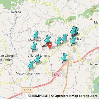 Mappa Via Antonio Lanaro, 36060 Pianezze VI, Italia (1.72)