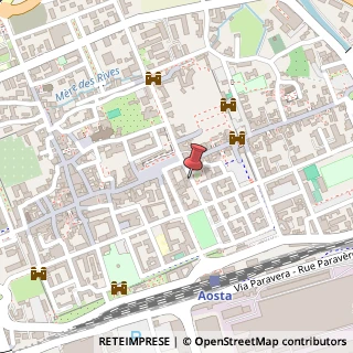 Mappa Piazza Narbonne, 14, 11100 Aosta, Aosta (Valle d'Aosta)