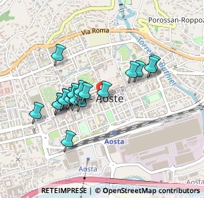 Mappa Via Ribitel, 11100 Aosta AO, Italia (0.371)