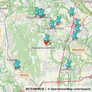 Mappa Via Cristoforo Colombo, 22070 Appiano Gentile CO, Italia (5.29846)