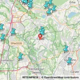 Mappa Largo Amedeo, 22063 Cantù CO, Italia (6.833)