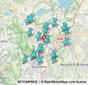 Mappa 22044 Inverigo CO, Italia (3.11474)