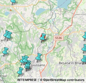 Mappa 22044 Inverigo CO, Italia (6.264)
