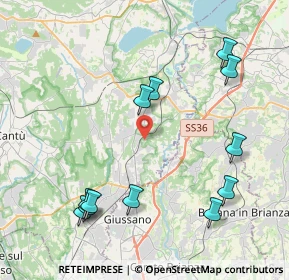 Mappa 22044 Inverigo CO, Italia (4.67917)