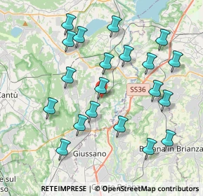 Mappa 22044 Inverigo CO, Italia (4.073)