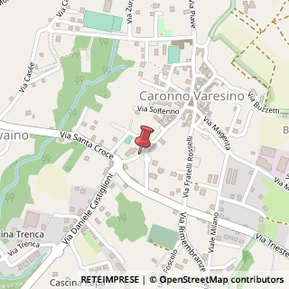 Mappa Via San Croce, 1, 21040 Caronno Varesino, Varese (Lombardia)