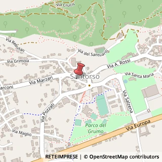 Mappa Via Santa Maria, 3, 36014 Santorso, Vicenza (Veneto)