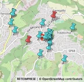 Mappa Via Risorgimento, 23896 Sirtori LC, Italia (0.383)