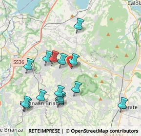 Mappa Via Risorgimento, 23896 Sirtori LC, Italia (4.13357)