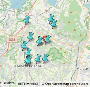 Mappa Via Risorgimento, 23896 Sirtori LC, Italia (3.23)