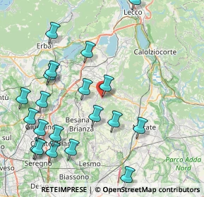 Mappa Via Risorgimento, 23896 Sirtori LC, Italia (9.6175)