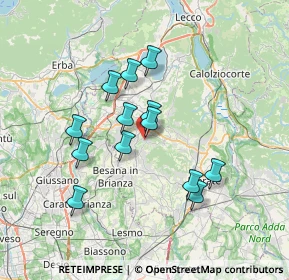 Mappa Via Risorgimento, 23896 Sirtori LC, Italia (6.02)