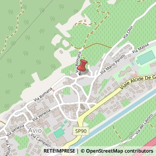 Mappa Via Romana, 21, 38063 Avio, Trento (Trentino-Alto Adige)