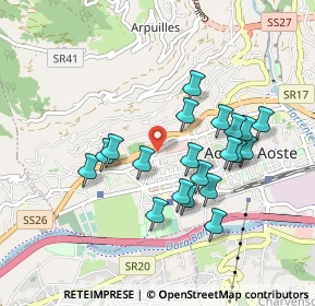 Mappa Via Italo Mus, 11100 Aosta AO, Italia (0.819)