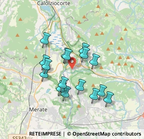 Mappa Via Binda di Sopra, 24034 Cisano Bergamasco BG, Italia (2.94875)