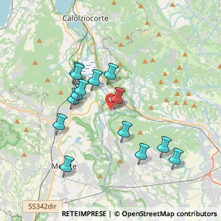 Mappa Via Binda di Sopra, 24034 Cisano Bergamasco BG, Italia (3.58286)