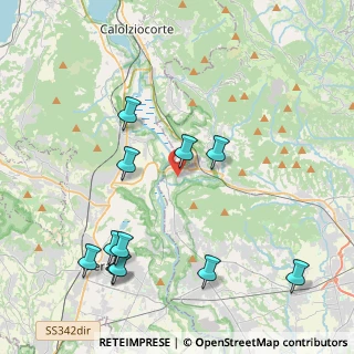 Mappa Via Binda di Sopra, 24034 Cisano Bergamasco BG, Italia (4.65455)