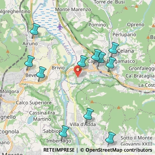 Mappa Via Binda di Sopra, 24034 Cisano Bergamasco BG, Italia (2.29727)