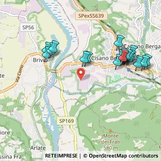 Mappa Via Binda di Sopra, 24034 Cisano Bergamasco BG, Italia (1.138)