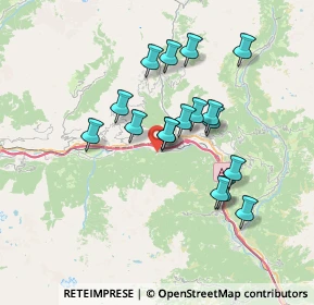 Mappa Frazione Tzesanouva, 11024 Pontey AO, Italia (6.04941)