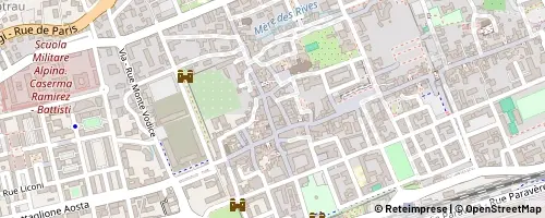 Mappa Aosta
