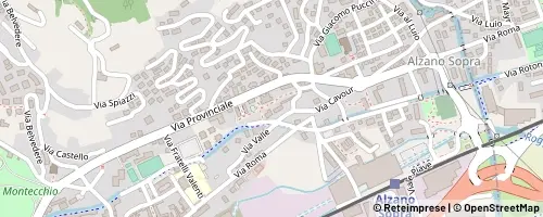 Mappa Alzano Lombardo
