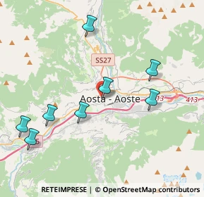 Mappa Via Monte Pasubio, 11100 Aosta AO, Italia (5.36727)