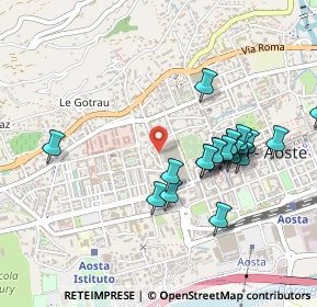 Mappa Via Monte Pasubio, 11100 Aosta AO, Italia (0.458)