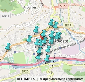 Mappa Via Monte Pasubio, 11100 Aosta AO, Italia (0.6475)